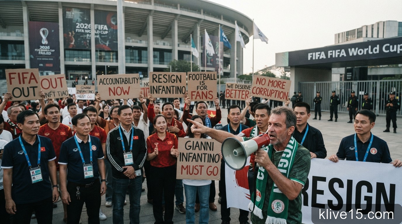 Hậu World Cup 2026: Làn sóng phản đối FIFA và áp lực từ chức đè nặng lên Gianni Infantino - 2